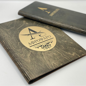 Afropsaro Wooden Menu